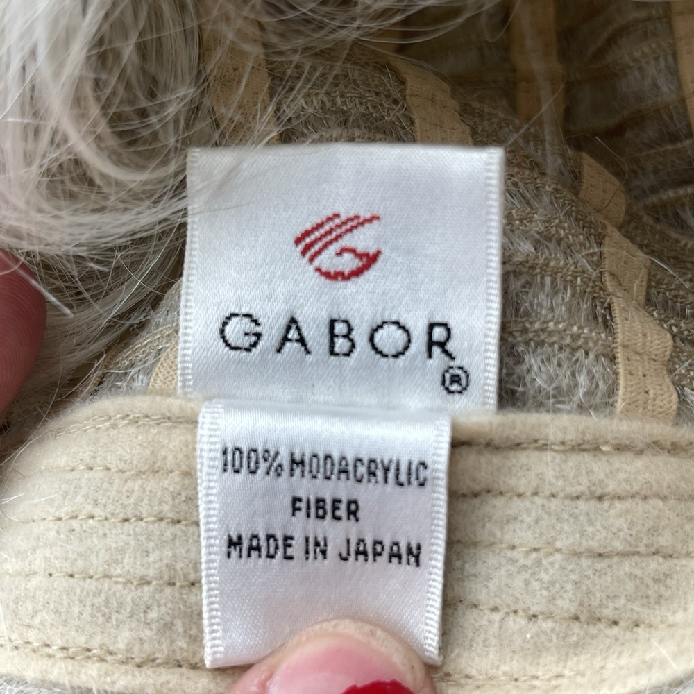 Gabor Flexlite Short‎ Layered Platinum Blonde Wig Monofilament Cap Wig - Picture 9 of 12
